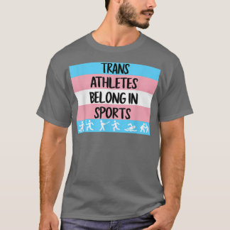 Camiseta Los Atletas Trans Pertenecen Al Transgénero Deport