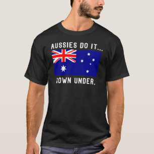 Camiseta Los Aussies lo hacen... abajo.