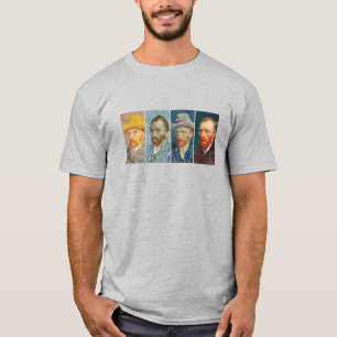 Camiseta Los autorretratos de Van Gogh