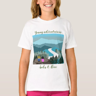 Camiseta Los aventureros aman la naturaleza