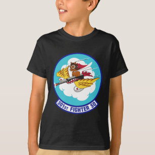 Camiseta Los aviadores de Tuskegee, rojo de Tuskegee atan