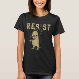 Camiseta Los avispones de pingüino resisten a los graciosos