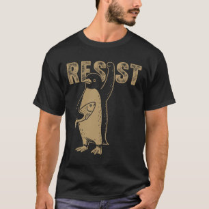 Camiseta Los avispones de pingüino resisten a los graciosos