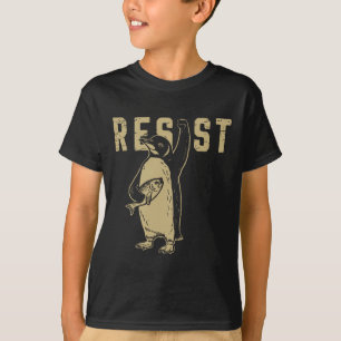 Camiseta Los avispones de pingüino resisten a los graciosos