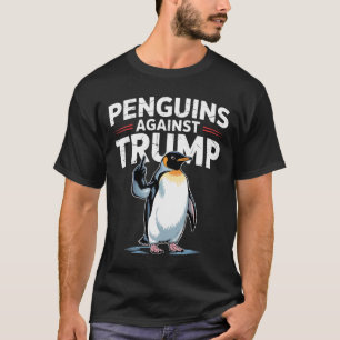 Camiseta Los avispones de pingüino resisten a los graciosos