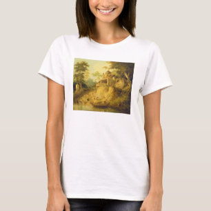 Camiseta Los bancos del Ganges, c.1820-30 (aceite en lona)