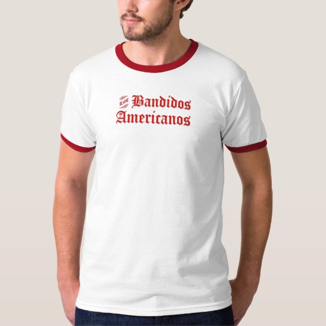 Camiseta Los Bandidos Americanos (Anverso)