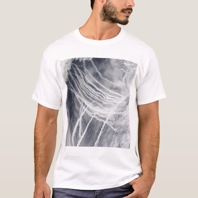 Camiseta Los barcos rastrean el Océano Pacífico septentrion (Anverso)