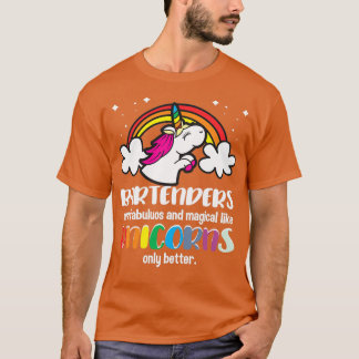 Camiseta Los barman son mágicos como Unicornios