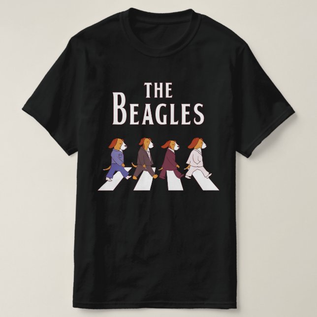 Camiseta Los beagles divertidos beagles regalo de amante de (Diseño del anverso)