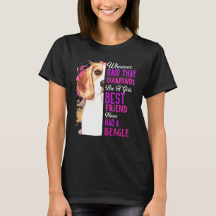 Camiseta Los Beagles Son El Mejor Amigo De Una Chica Mamá D