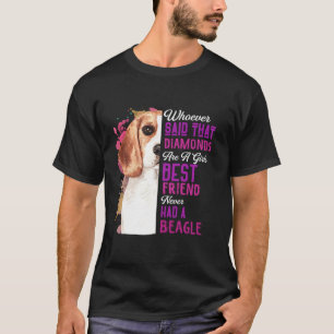Camiseta Los Beagles Son Los Chicas Mejor Amigo Del Perro G