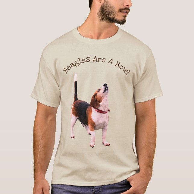 Camiseta Los Beagles Son Un Perro Aúl Cuto (Anverso)