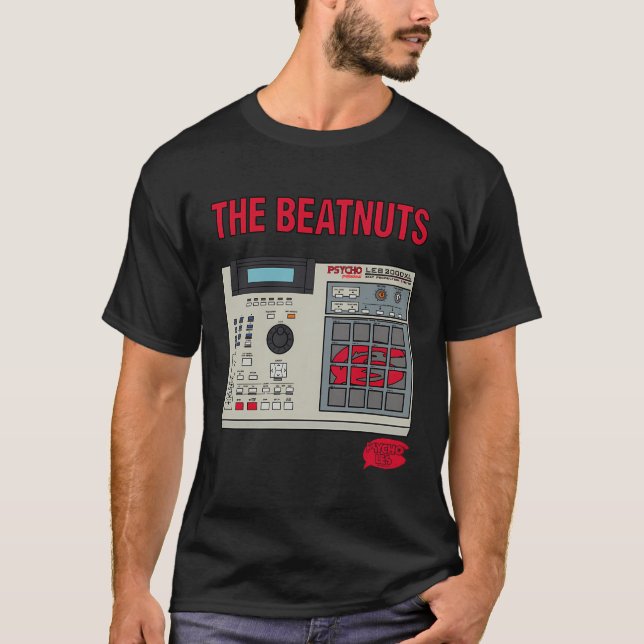 Camiseta Los Beatnut Akai Mpc 2000Xl (Anverso)