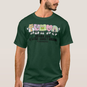 Camiseta Los Bebés Son Mis Pequeños Encantos De Suerte Día