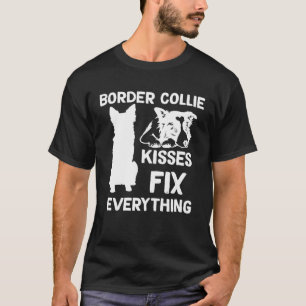Camiseta Los besos de Border Collie lo arreglan todo