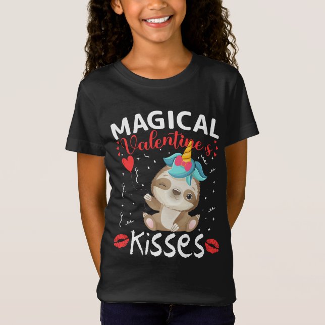 Camiseta Los besos mágicos de San Valentín (Anverso)