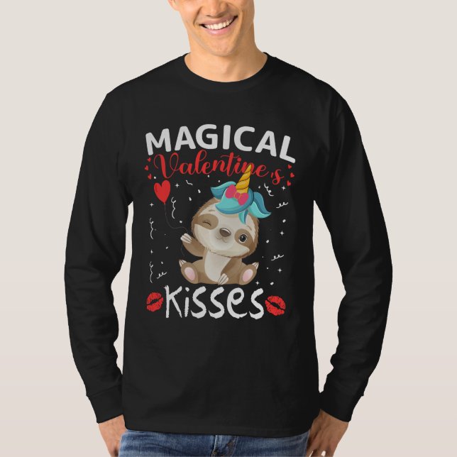 Camiseta Los besos mágicos de San Valentín (Anverso)