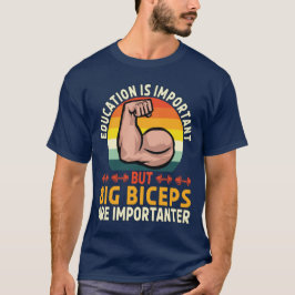 Camiseta Los Big Biceps son importantes amantes de los gimn