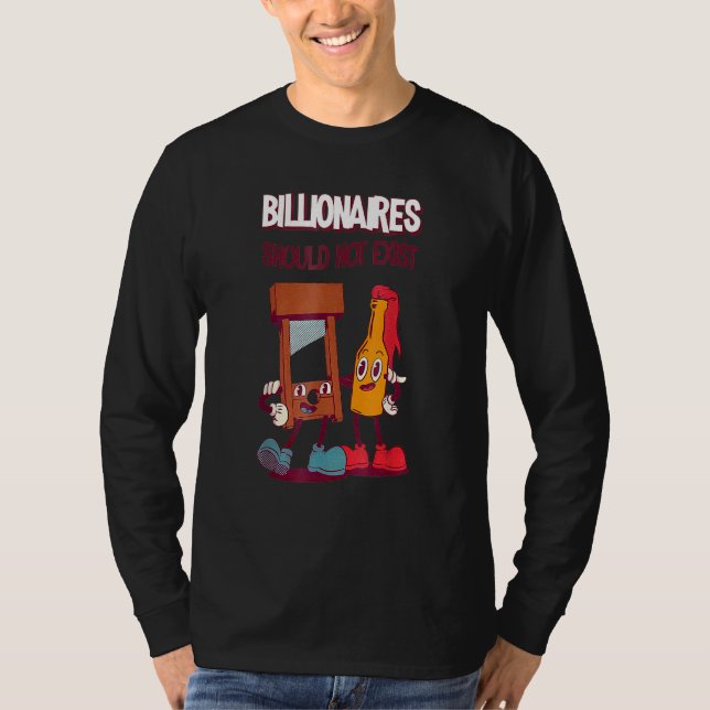 Camiseta Los Billionarios No Deben Existir (Anverso)