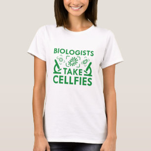 Camiseta Los biólogos se adueñan de celulares