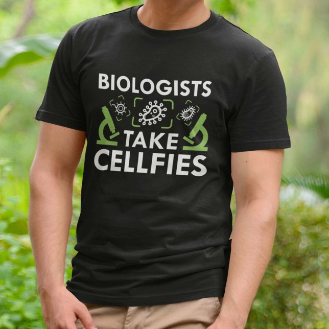 Camiseta Los biólogos se adueñan de celulares (Subido por el creador)