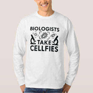 Camiseta Los biólogos se adueñan de celulares