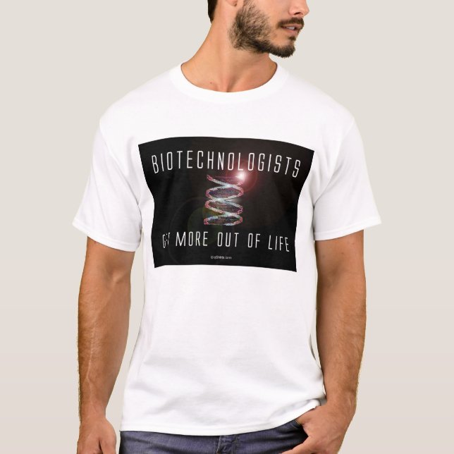 Camiseta Los Biotechnologists salen más de vida (Anverso)