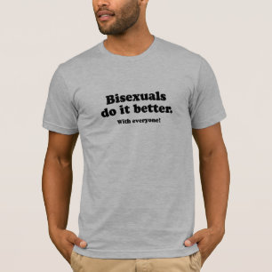 CAMISETA LOS BISEXUALS MEJORA (CON CADA UNO)