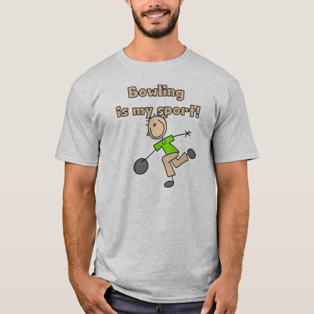 Camiseta Los bolos son mi deporte (Anverso)