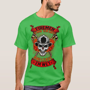 Camiseta Los bomberos de bomberos se encuentran con ellos e