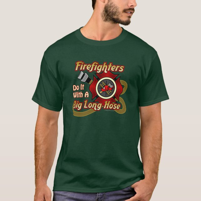Camiseta Los bomberos lo hacen (Anverso)