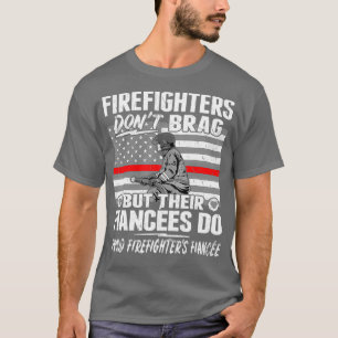 Camiseta Los bomberos no despojan del regalo de un bombero 