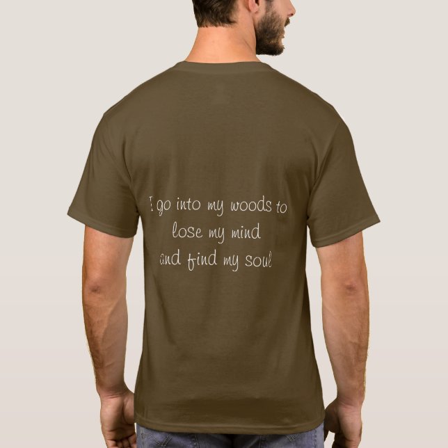Camiseta Los bosques de Donald's donde pierde la mente, enc (Reverso)