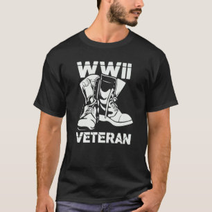 Camiseta Los botes de combate de veteranos de Wwii retirado