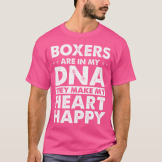 Camiseta Los Boxeadores Están En Mis Regalos De Adn Para Bo