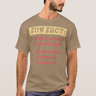 Camiseta Los Brazos De OSO No Se Infringirán En Una Pun Ani