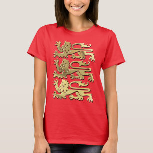 Camiseta Los brazos reales de Inglaterra