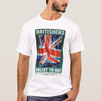 Camiseta Los británicos alistan hoy (US02116)