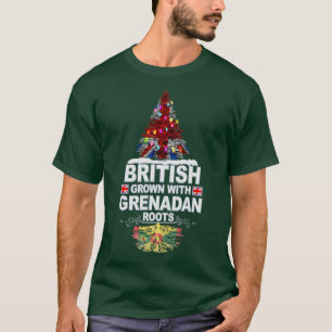 Camiseta Los británicos crecen con el regalo de las raíces 