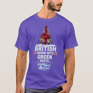 Camiseta Los británicos crecen con el regalo griego para lo