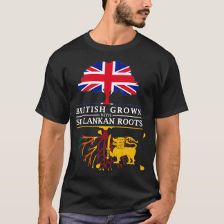 Camiseta Los británicos crecen con raíces ceilandesas en Sr