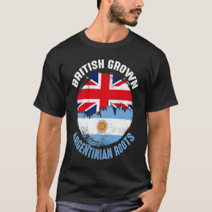 Camiseta Los británicos cultivan raíces argentinas para