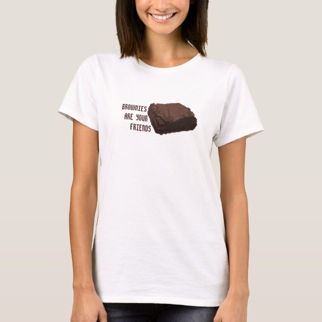Camiseta Los brownie son sus amigos (Anverso)