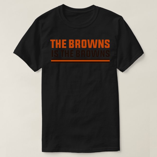 Camiseta los browns son los browns (Diseño del anverso)
