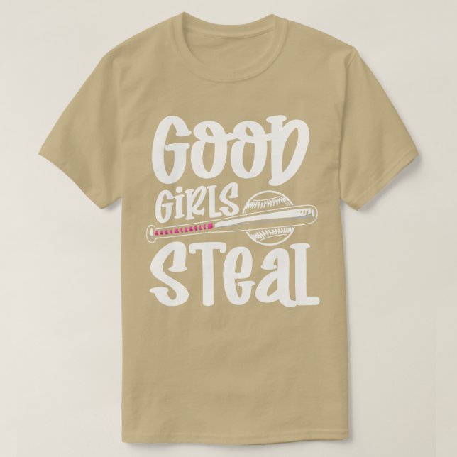 Camiseta Los buenos Chicas roban (Diseño del anverso)