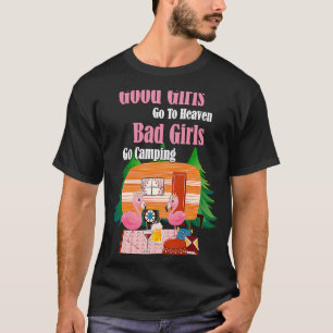 Camiseta Los Buenos Chicas Van Al Cielo, Los Malos Chicas V