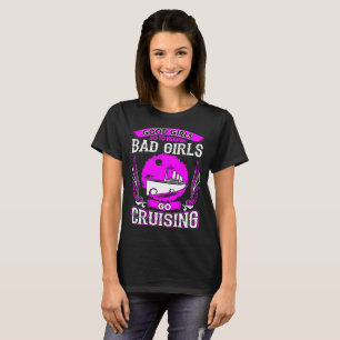 Camiseta Los buenos chicas van cielo que van los malos