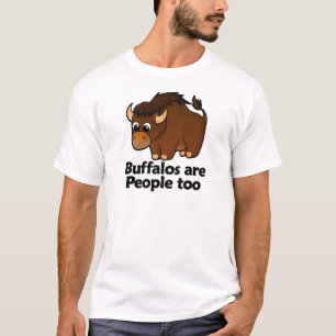 Camiseta Los búfalos son gente también