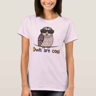 Camiseta ¡Los búhos son frescos!